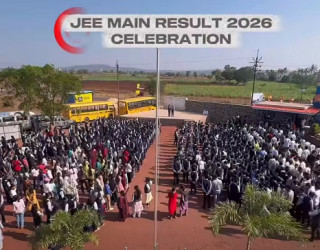 JEE Main 2026 Result Celebrations 