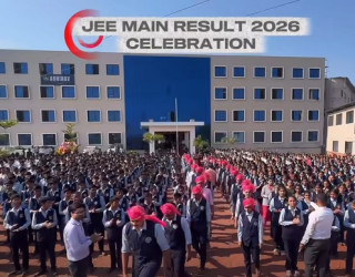 JEE Main 2026 Result Celebrations 