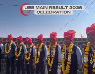 JEE Main 2026 Result Celebrations 
